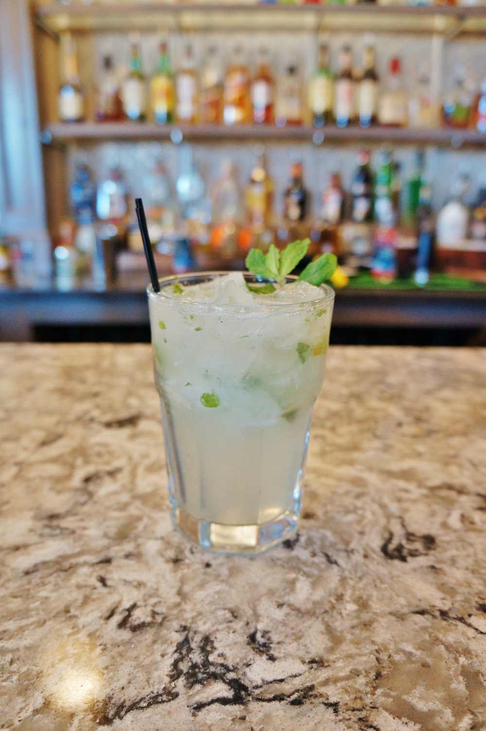 Fresh mojito at Albarran's Mexican Bar & Grill