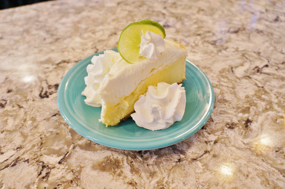 Key lime pie at Albarran's
