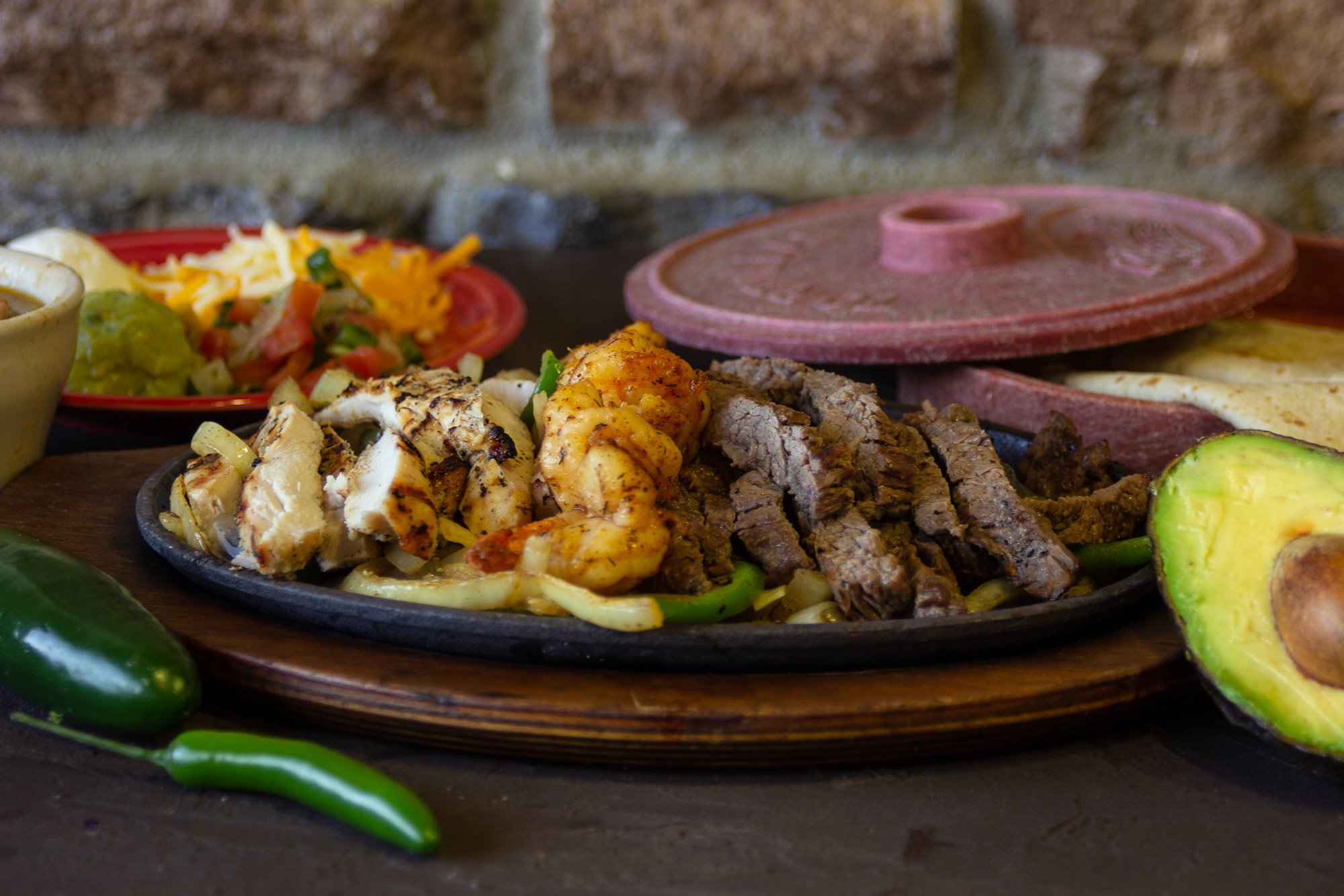 Fajitas from the Grill